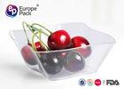 5 OZ Disposable Dessert Dishes Transparent Color Hard Plastic Material
