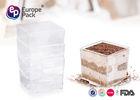 Disposable Plastic Dessert Cup Food Grade Transparent Take Out