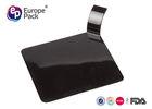 Black Disposable Dessert Plates Ps Material Plastic Pudding Cups