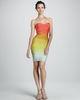Attractive Multi Color Bandage Dress , Bodycon Wrap Dress For Holiday