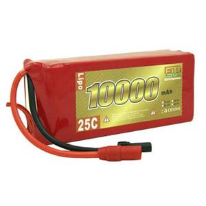 Popular High Quality Powerful DJI Drone Lithium Battery Pack With 10Ah, 22.2V, 25C Accept Customization