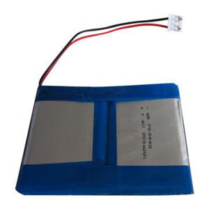 China Shenzhen Rechargeable Li-polymer Battery Pack, With 7.4V Nominal Voltage Li-polymer Battery 2 Series Connection