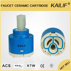 40mm Kitchen Low Torque Double Seal Ceramic Cartridge Without Distributor