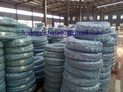 hydraulic hose/wire braid hose/wire spiral hose - EN856 4SP 4SH