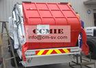 City Rear Loader Garbage Special Vehicles , 9600L Carriage Volume Refuse Collection Trucks