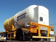 Liquid co2 Transport Truck  Tank