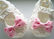 Creme Crochet Baby Shoes Hollow Out With Lace Bowknot , Knitted Baby Girl Shoes