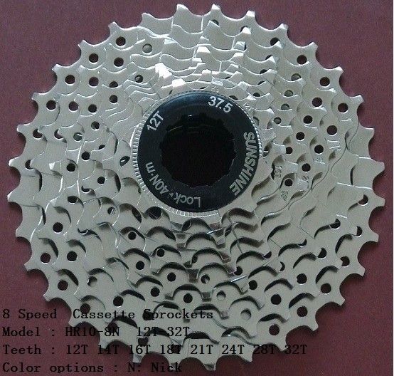Carbon Steel Metal Stamping Services , 8-10 Speed Mountain Bike Freewheel