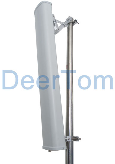 806-960MHz CDMA GSM Dual Band Sector Panel Antenna Base Station Antenna 17dBi 90Degrees High Gain Antenna Outdoor Directional Antenna