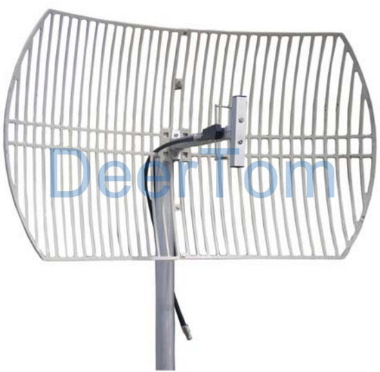 824-896MHz CDMA 800MHz Grid Parabolic Antenna 15dBi Outdoor Directional High Gain Antenna Point to Point Point to Multi Point Antenna
