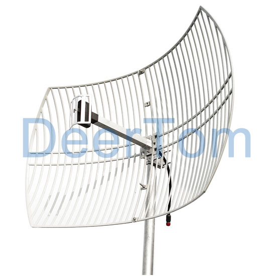 2600MHz 2.6GHz Antenna 2500-2700MHz Antenna 4G LTE Wimax Antenna Grid Parabolic Antenna 24dBi