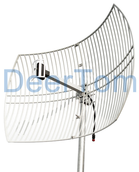 2400-2500MHz 2400MHz 2.4GHz WIFI Grid Parabolic Antenna 24dBi Base Station Antenna