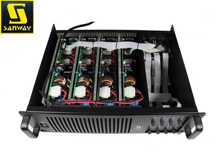 Digital 8 Channel Audio Amplifier / Class D Power Amp For Concert Speaker