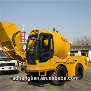 Mini Size Concrete Batching Vehicle
