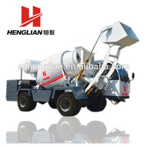 Domestic 3 Cbm Self Loader Concrete Mixer
