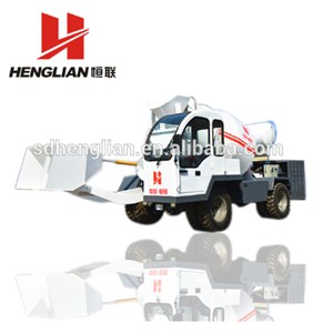 Small Portable Self Loading Concrete Pouring Machine