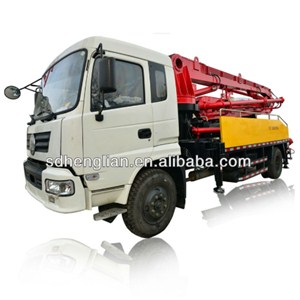 Mobile Concrete Placing Boom With 18m