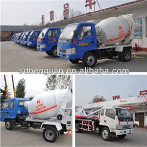 4*2 3m3 Concrete Mixer Truck