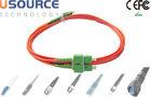 Multimode SC-SC Fiber Patch Cord Dual Core Processor , Fiber Optic Patch Cord
