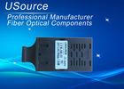 Dual Fiber 1.25G 1X9 Optical Transceiver MMF 850nm Wavelength 550m Distance