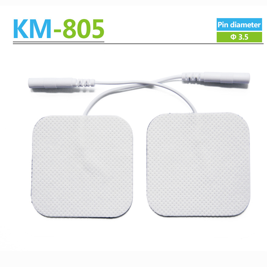50x50mm Pigtail TENS unit Electrode Pad 