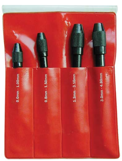 High Quality 4 PCE Pin Vise Set