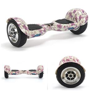 SELF-BALANCING SCOOTER 10 INCH HOVERBOARD WITH SAMSUNG CERTIFIED BATTERY(FLOWER COLOUR)