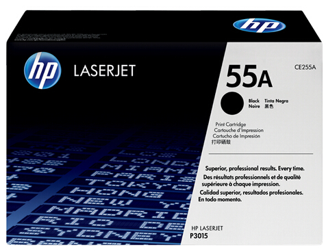 HP 55A Black Original LaserJet Toner Cartridge HP CE255A For HP P3015 3015d 3015dn 3015x (15usd) 