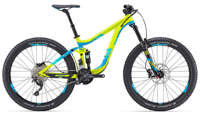 2016 Giant Reign 27.5 1 Mountain Bike