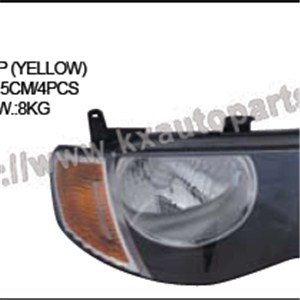 MITSUBISHI L200 HEAD LAMP YELLOW LH