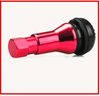 Tubeless tire valves TR413C, TR414C,Red