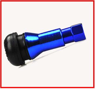 Tubeless tire valves TR413C, TR414C,Blue
