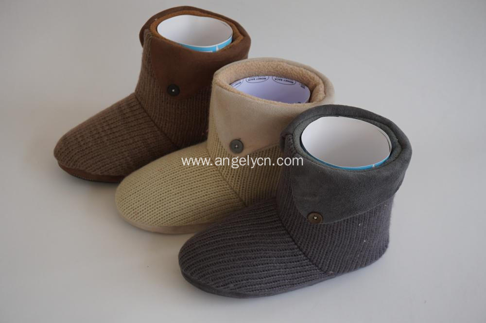 Wool indoor shoes