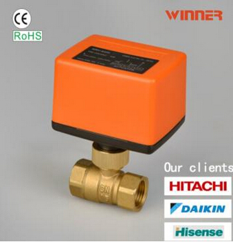 Mini Small Size Water Ball Valve with Actuator