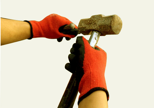 aminated T/C Safety Glove Made in China