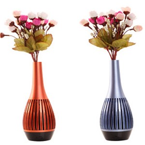 Mini Portable LED Light Flower Vase Bluetooth Speakers For Computers And Mobile Phones （Lileng-i6)
