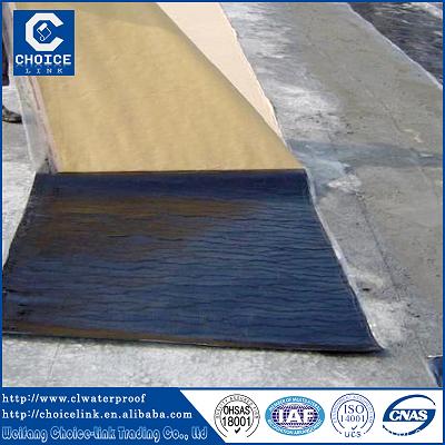Adhesive membrane underlayment on roof 1.0mm-3.0mm