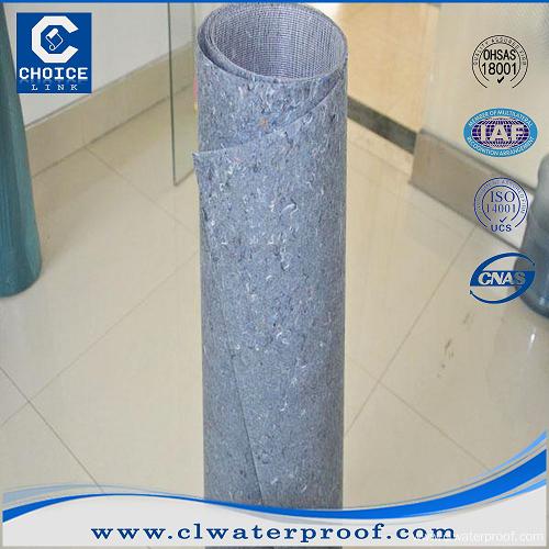 Fiberglass combination nonwoven fabric for asphalt membrane