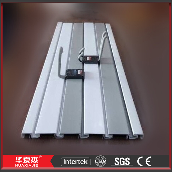 Strong PVC Slatwall Displays UPVC Slatwall Panels PVC Slat Wall Boards