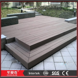 Look Wood PVC Patio Flooring For Outdoor