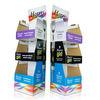 Custom cardboard display with stackable trays , Resuable corrugated display stand