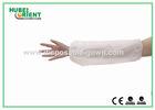 Nonwoven 18 Inch Disposable Arm Sleeves , Medical Arm Sleeve