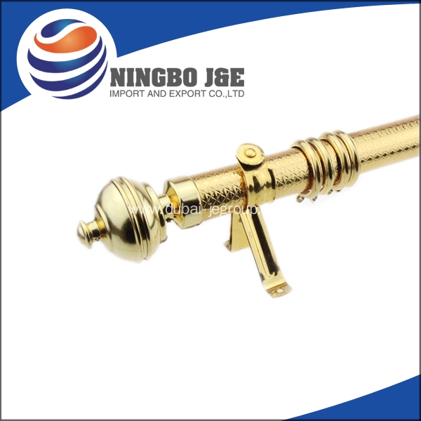 35mm Golden Cheap Iron Curtain poles