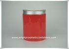 500Ml Empty Transparent Plastic Jars / Stackable Travel Cosmetic Jars