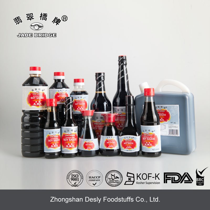 Chinese fermented superior light soy sauce OEM