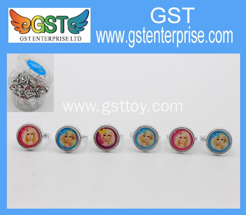 7/8 Round Charmed Plastic Rings