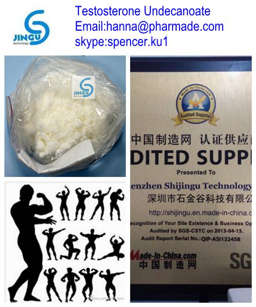 Testosterone undecanoate China Source Anabolic Powder Hanna@pharmade.com