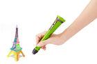 Green Adjustable ABS Filament 3D Pen / 3 Dimensional Pen For Crafts