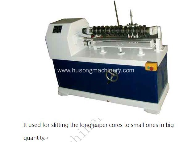 Auto paper core cutting machine