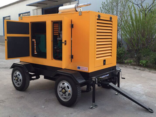 Weichai 60HZ 65KVA Mobile Generator Set for Sale